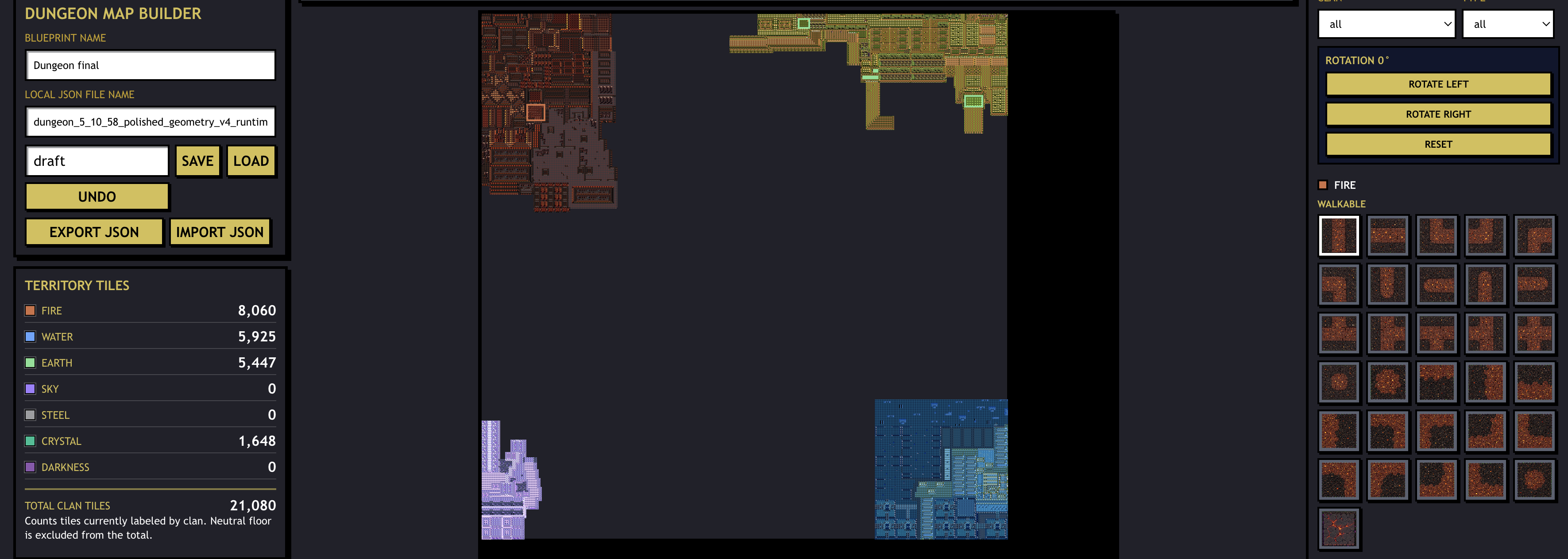 Map building progress as of 05/25/2026